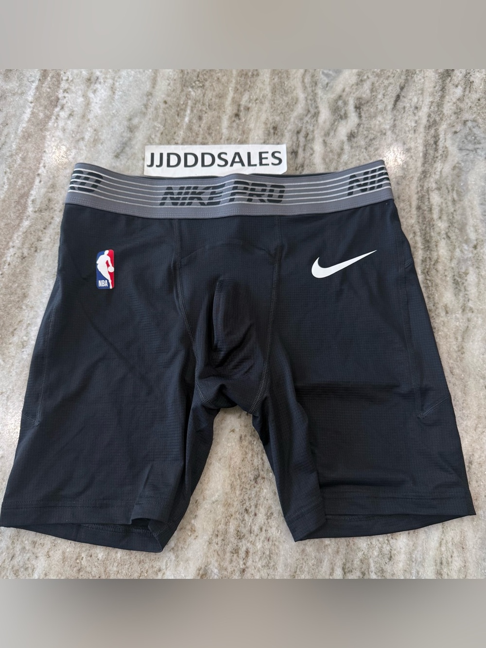 Nike Pro NBA Basketball Compression Shorts Tights Black CI0461-010 Men Sz L NWOT